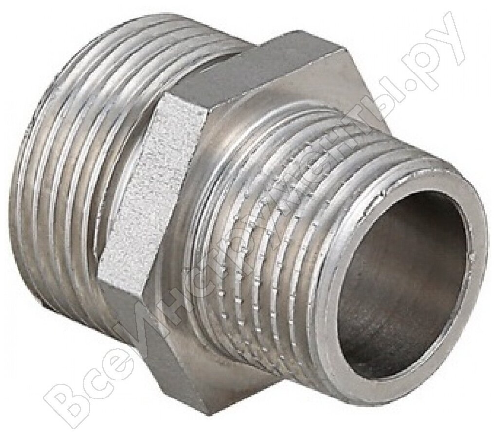 Ниппель переходной 1 1/2"х1/2" резьба наружная/наружная VALTEC