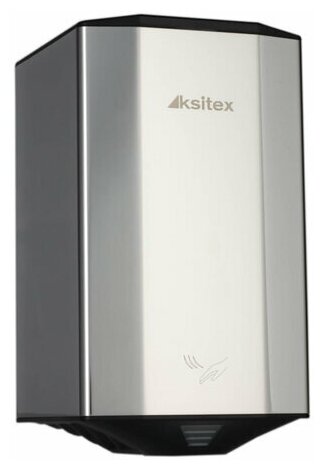 Сушилка для рук KSITEX M-2807AC Jet, 1150Вт, нержавеющая сталь, серебро