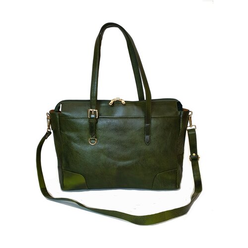 Портфель из натуральной кожи