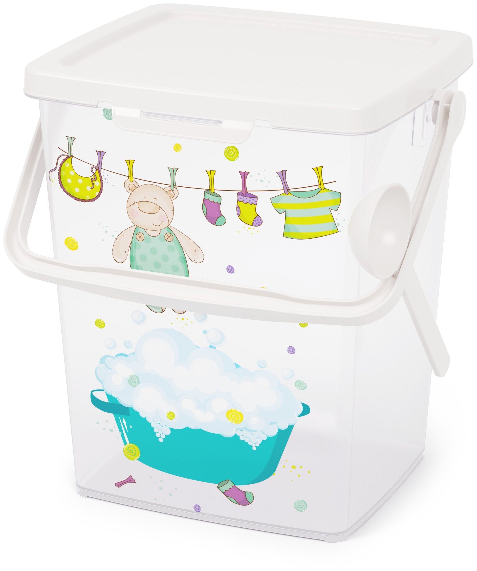 фото Контейнер для белья Альтернатива М8622