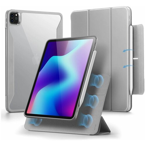 Чехол книжка ESR Rebound Hybrid для Apple iPad Pro 12.9 - черный