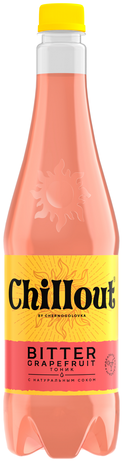 Тоник Chillout Bitter Grapefruit сильногазированный, 900 мл - фото №1