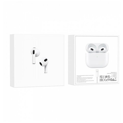 Беспроводные наушники TWS Borofone BW26 BT5135mAh 350mAh3ч белые 120000₽