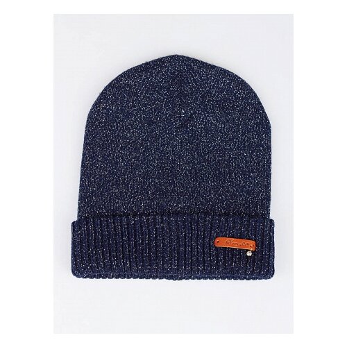 фото Шапка бини noryalli, размер 56/59, синий