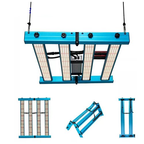 LED фитосветильник Quantum bar Kingbrite серия «X55» на 240Вт Samsung LM281B 3500k + Epistar UV+IR+660nm