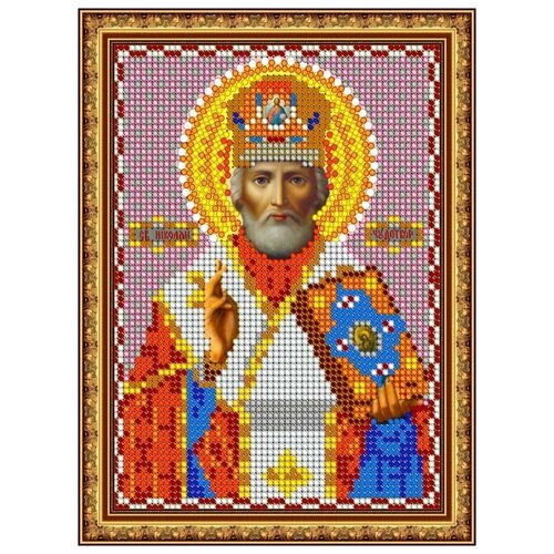 Набор со стразами ДМ-374 Св.Николай Чудотворец 14,3х19,3 см