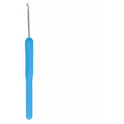 Для вязания Gamma крючки с пласт. ручкой MHP металл d 3.5 мм 14 см в чехле . крючок вязание