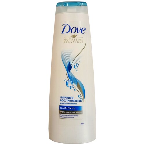 Dove шампунь Nutritive Solutions Питание и Восстановление, 380 мл dove hair therapy шампунь интенсивное восстановление для поврежденных волос 500 мл