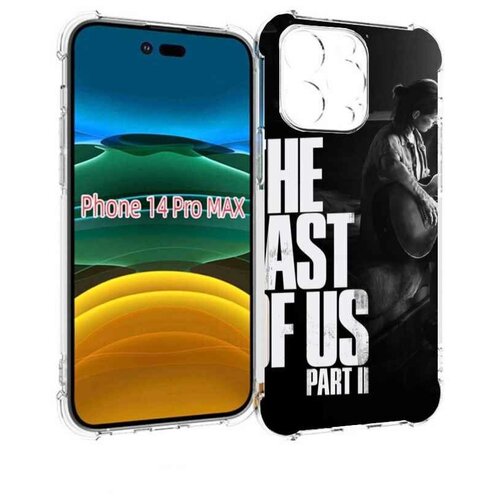 Чехол MyPads The Last of Us Part II Элли для iPhone 14 Pro Max задняя-панель-накладка-бампер чехол mypads the last of us part ii элли для infinix zero x neo задняя панель накладка бампер