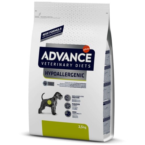 Сухой корм для собак Advance Veterinary Diets Hypoallergenic Canine Formula 1 уп. х 1 шт. х 2.5 кг