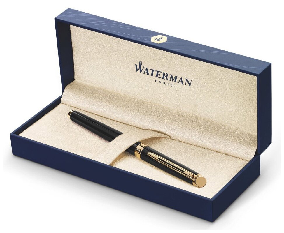 ручка роллер Waterman Hemisphere Mars Black GT - фото №18