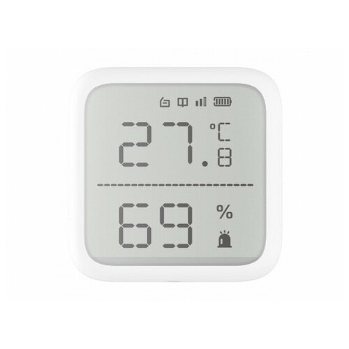 Датчик температуры и влажности Hikvision DS-PDTPH-E-WE