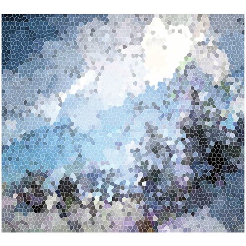 Фотообои флизелин эко Мозаичное небо 300х270 6723₽