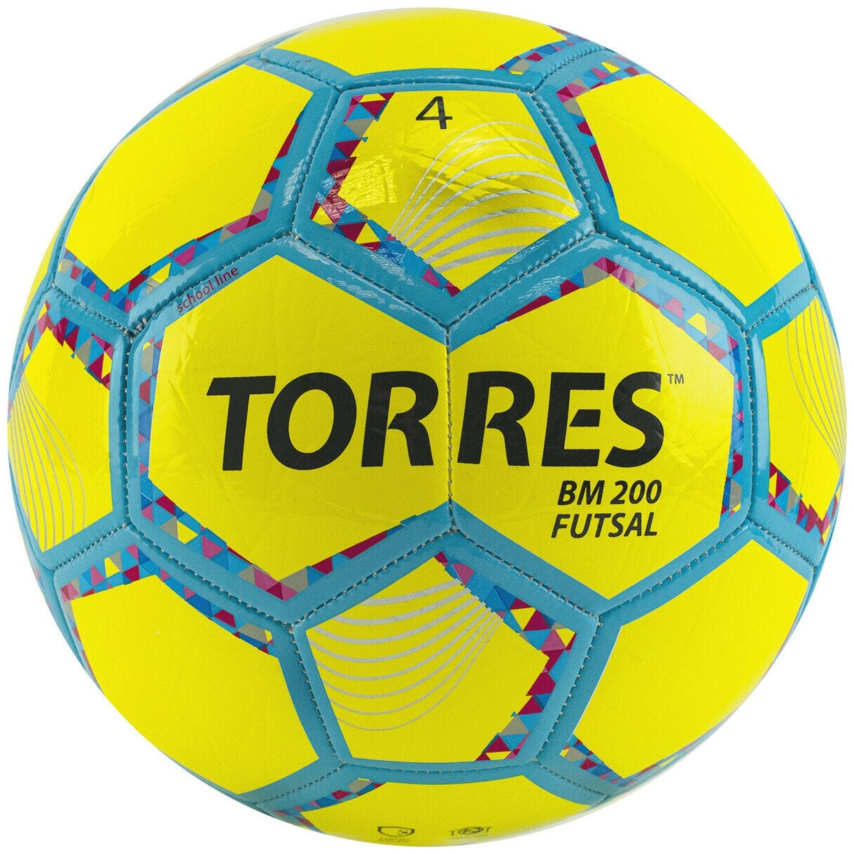 Мяч для мини-футбола TORRES BM 200 , размер №4