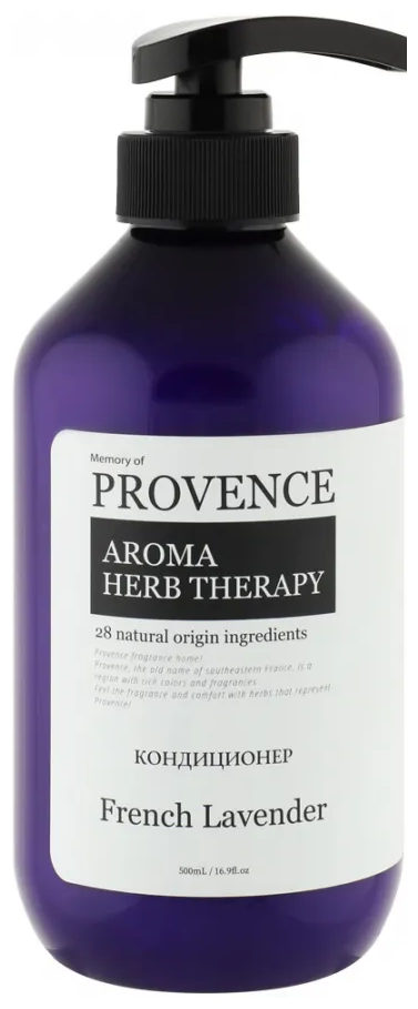 Memory of PROVENCE Кондиционер Aroma herb therapy French Lavender для всех типов волос, 1000 мл