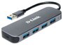 D-Link Сетевое оборудование DUB-1341 C2A Концентратор с 4 портами USB 3.0