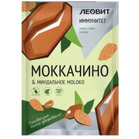 Растворимый кофе ЛЕОВИТ Моккачино с миндальным молоком, 8 уп., 120 г