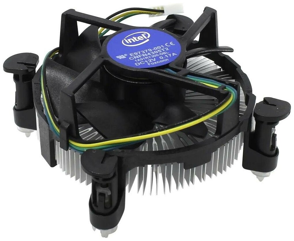 Устройство охлаждения(кулер) Intel E97379 Soc-1151/1200 4-pin 18-38dB Al 65W 180gr Bulk