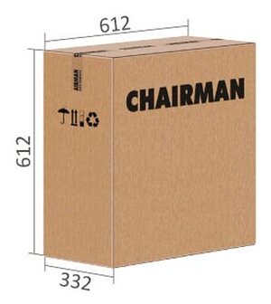 Кресло Chairman 661 15-13 темно-серый sl