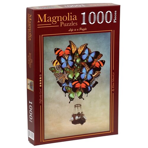 Пазл Magnolia 1000 деталей: Воздушный шар из бабочек