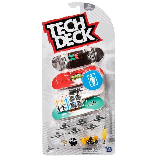 фингерборд tech deck с препятствием enjoi Фингерборды Tech Deck 4 в 1, жуки