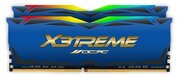 Модуль памяти DDR 4 Dimm 32Gb (16Gbx2), 3600Mhz, Ocpc X3 RGB Mmx3a2k32gd436c18bu, Rgb, Cl18, Blue L .
