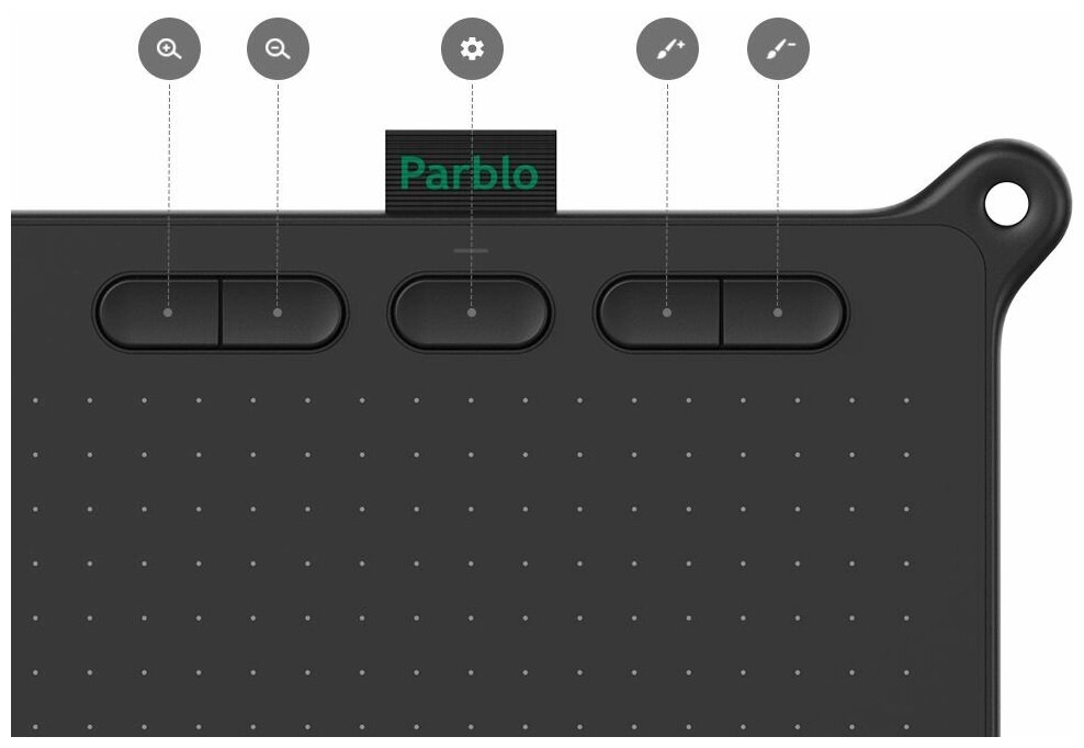 Графический планшет Parblo Ninos S