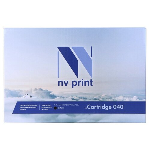 NV Print Картридж NVP совместимый NV-040 Black для Canon i-SENSYS LBP 710Cx/712Cx (6300k) [new]