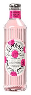 Напиток SEPOY&Co "Pink Rose Lemonade" (Роза Лимонад) газированный, 1шт - фотография № 2