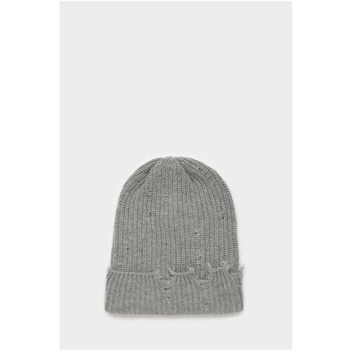 Шапка alpe cashmere цвет Серый