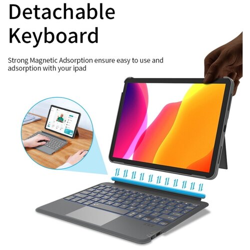 Чехол-клавиатура WiWU Combo Touch iPad Keyboard Case для Apple iPad 10.2