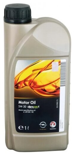 Моторное масло GM (general Motors) GENERAL MOTORS Motor Oil 5w-30 Dexos 1 GEN2 синтетическое 1 л