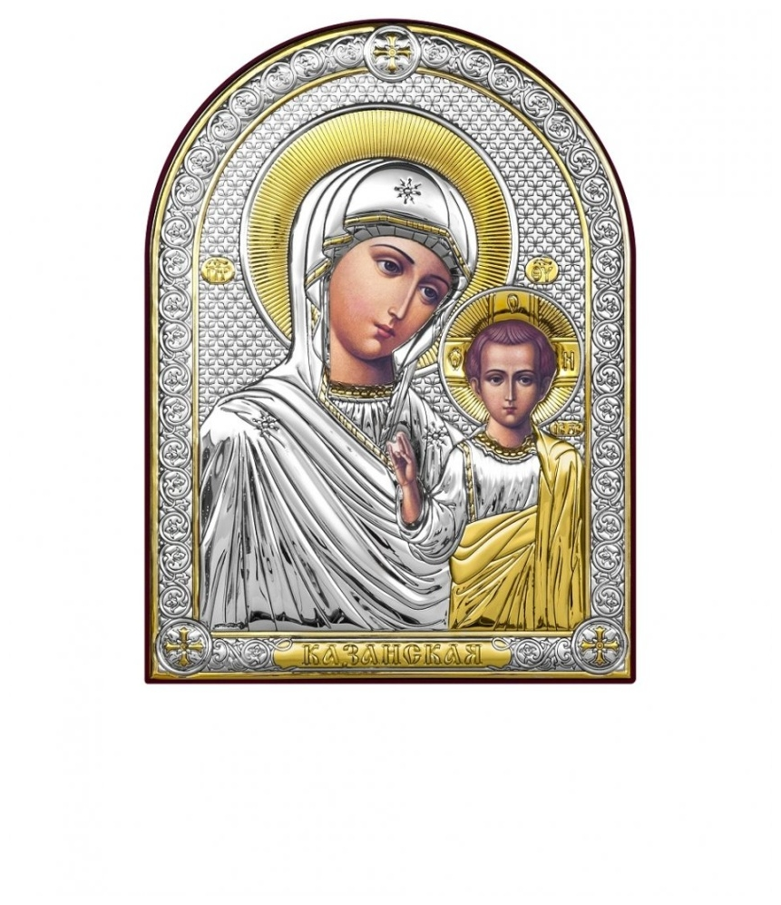 Икона Beltrami "Богородица Казанская", 23.7 х 29.9 см