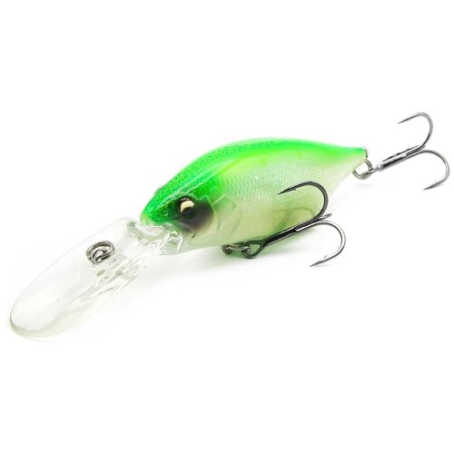 Megabass Deep-X 200 LBO Crack Lime Chart