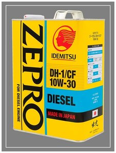 Моторное масло IDEMITSU Zepro Diesel 10W-30 DH-1/CF