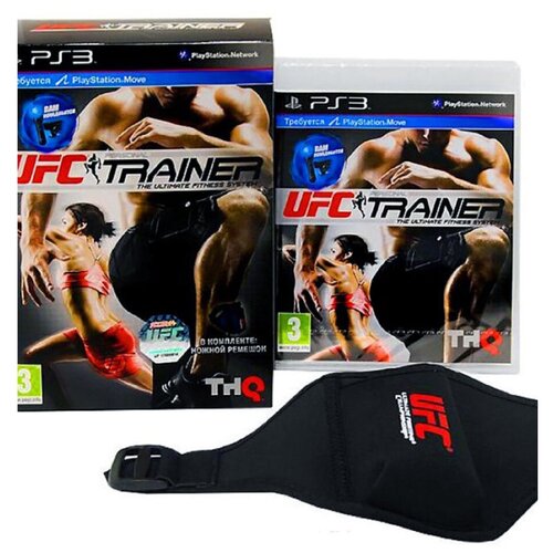 Игра для PlayStation 3 UFC Personal Trainer: The Ultimate Fitness System (Русская инструкция + ножной ремень) men stress relief fitness equipment physiotherapy yoga massage ball finger trainer finger gripper trainer therapy grip ball