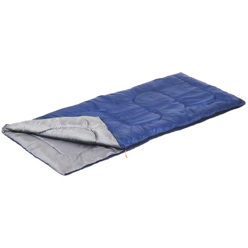 фото Спальный мешок-одеяло "следопыт - pioneer", 180х73 см, до +10с, 1,5 х слойный, цв. темно-серый