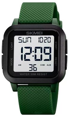 Наручные часы SKMEI, зеленый, черный