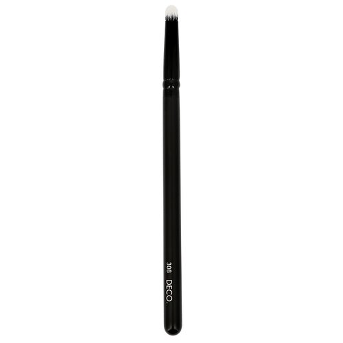 Кисть для нанесения теней DECO. синтетическая карандаш №308 аксессуары для макияжа deco кисть для нанесения теней синтетическая 205