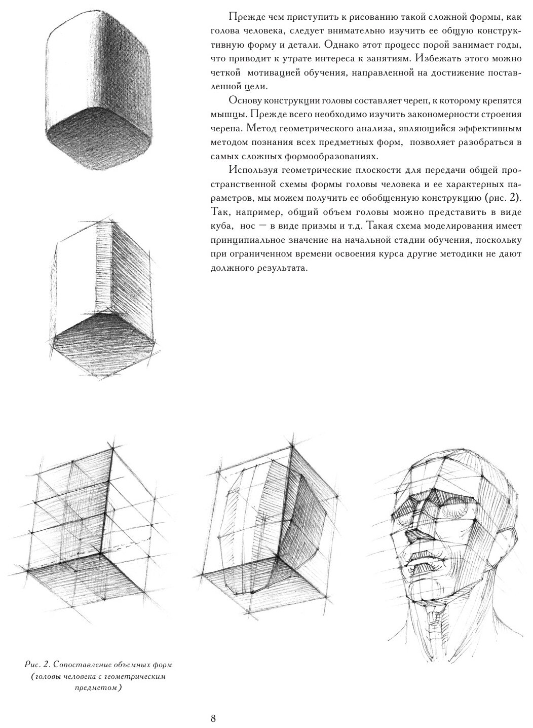 Голова человека. Основы учебного академического рисунка - фото №18