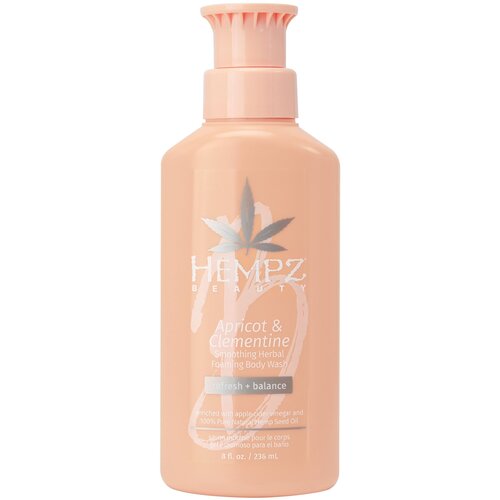 Гель для душа Hempz Apricot & Clementine Smoothing Herbal Foaming Body Wash, 236 мл