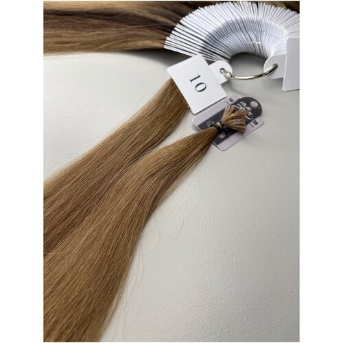 Волосы на микрокапсуле Belli Capelli оттенок 10 30см ( 25 капсул)