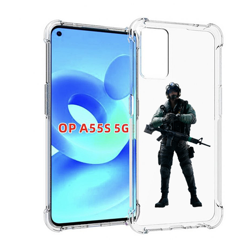 Чехол MyPads Tom-Clancy's-Rainbow-Six-2 для OPPO A55s задняя-панель-накладка-бампер чехол mypads tom clancy s rainbow six 2 для oppo a55s задняя панель накладка бампер