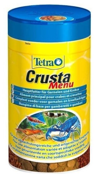 Основной корм для раков и креветок TETRA Crusta Menu 100 мл. - фотография № 9