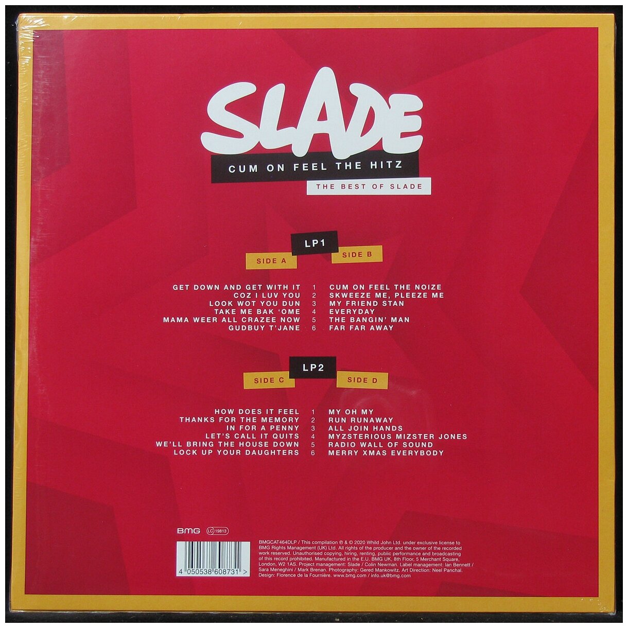 SLADE SLADE - Cum On Feel The Hitz: The Best Of Slade (2 LP) IAO - фото №4