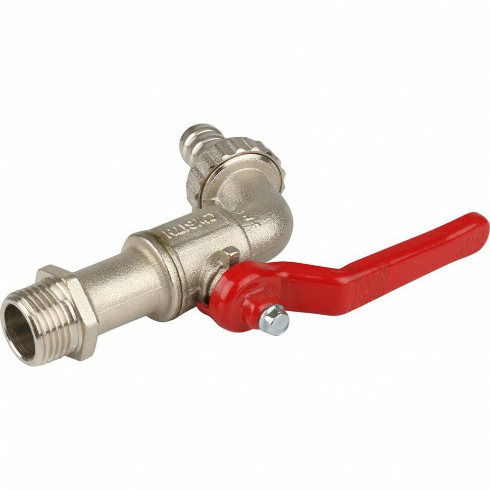 фото Кран шаровой со штуцером НР 1/2" ITAP рычаг ART 166 (28580)