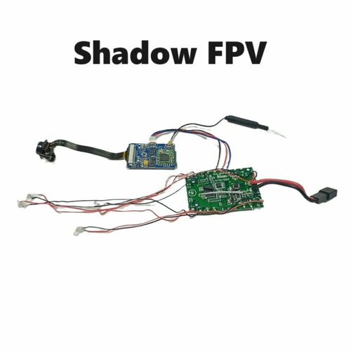 Плата управления FL-H820R с видеокамерой FPV LW-70-24-1-18-8х8 C Shadow FPV для квадрокоптера HIPER хайпер шадоу ФПВ