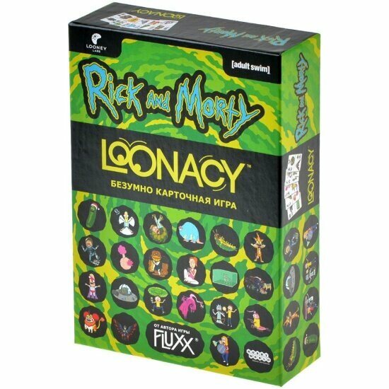Настольная игра Hobby World Loonacy: Рик и Морти