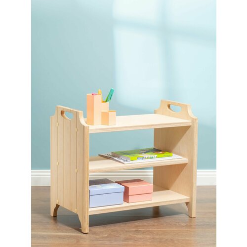 Тумба прикроватная деревянная открытая нелакированная 3916₽