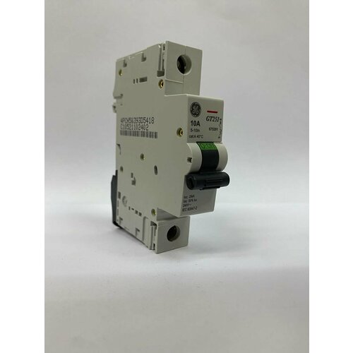 General Electric Модульный автоматический выключатель 10А 25кA 1P С АС GT251C10 235₽